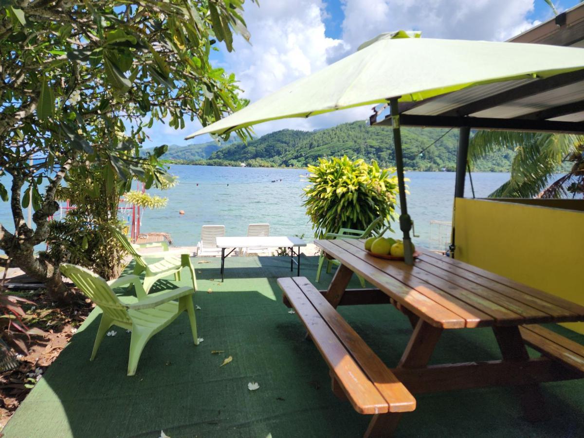 Villa De La Baie Raiatea - Bord De Mer Uturoa Exteriér fotografie