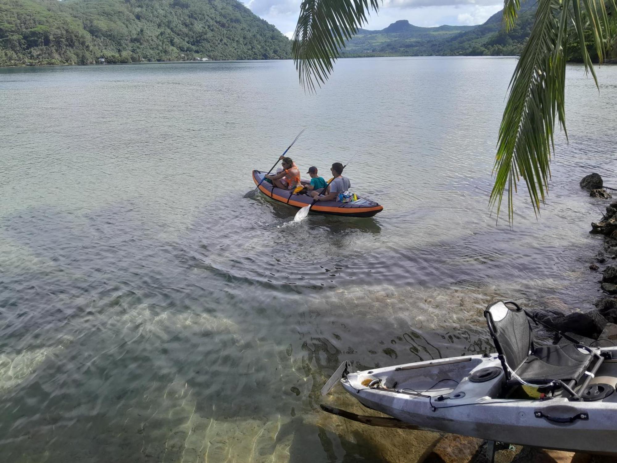 Villa De La Baie Raiatea - Bord De Mer Uturoa Exteriér fotografie