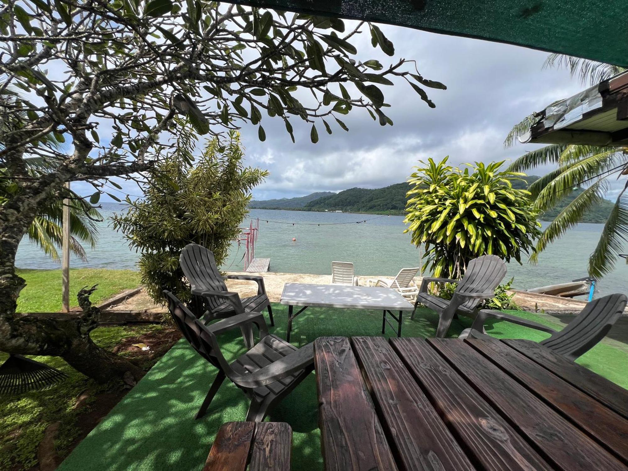 Villa De La Baie Raiatea - Bord De Mer Uturoa Exteriér fotografie